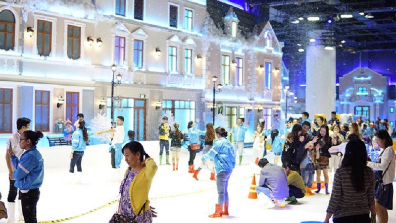 Khu vui chơi giải trí Snow Town Sài Gòn