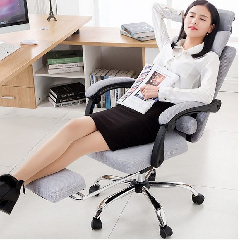 Ghế tựa lưng - sự lựa chọn tối ưu cho giấc ngủ trưa tại văn phòng